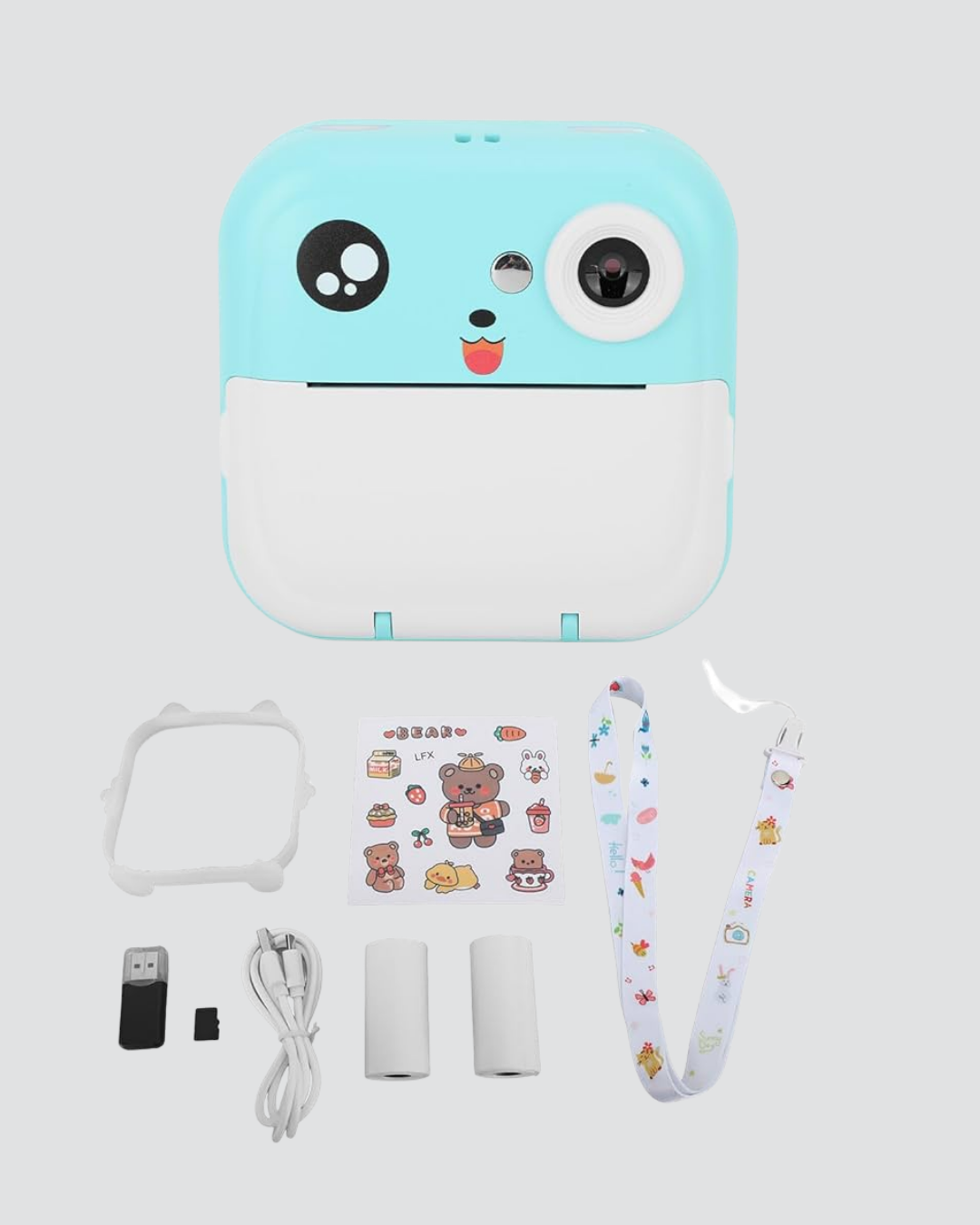 Anında Baskı Özellikli GCH62 Çift Lensli Dijital Kamera - Görsel 4