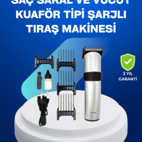 Paslanmaz Çelik Bıçaklı Tıraş Makinesi – Keskin ve Dayanıklı