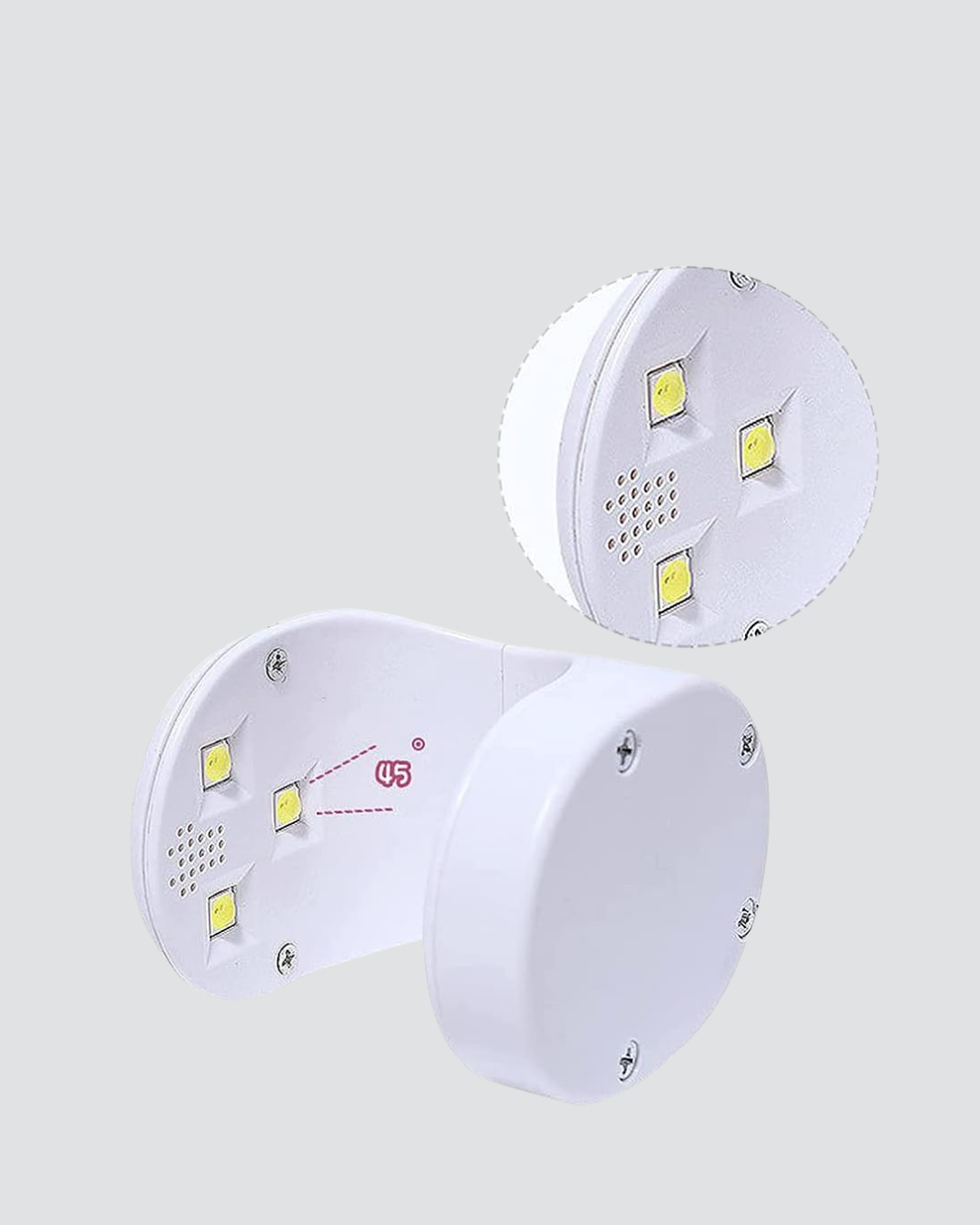 Mini Tırnak Kurutucu – Hızlı Kurutma İçin UVLED Işık Teknolojisi - Görsel 5