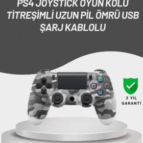 LED Işıklı Oyun Kolu – Durum Göstergeli Şık Tasarım