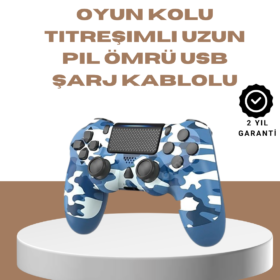 Titreşim Motorlu Oyun Kolu – Gerçekçi Geri Bildirim ve Etkileşim