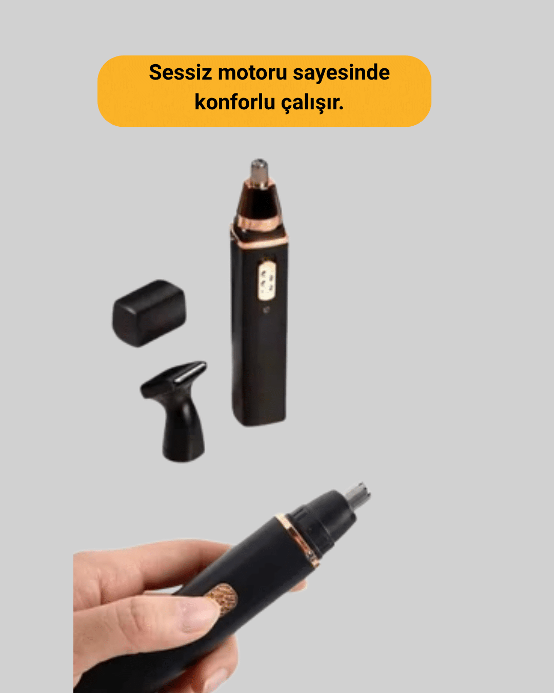 USB şarjlı yıkanabilir başlıklı kişisel bakım cihazı-Tıraş Makinesi - Görsel 2