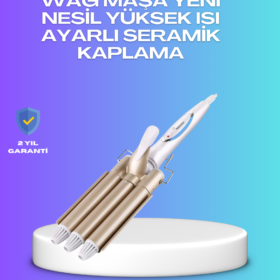 Hızlı Isınan Şarjlı Saç Kıvırıcı Maşa