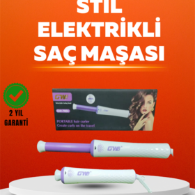 Hızlı Isınan Kompakt ve Güvenli – Tüm Saç Tiplerine Uygun Kıvırma Cihazı