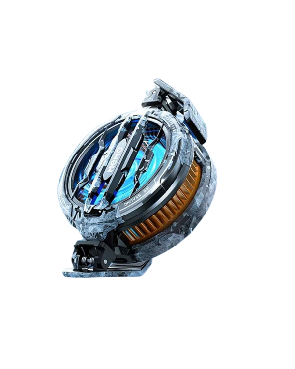 LED Işıklı Telefon Soğutucu | Ultra Sessiz Fan | Mıknatıslı ve Aparatlı Bağlantı - Görsel 3