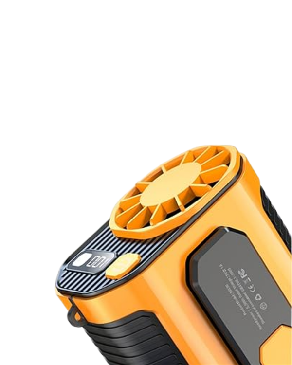 Yüksek Hızlı Mini Klima Fan – 11 m/s Rüzgar Gücü 100 Hız Ayarı - Görsel 5