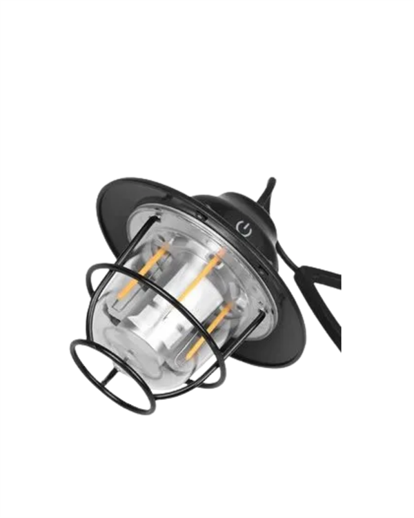 4 Fonksiyonlu Dekoratif Kamp Lambası – Tungsten Ampul USB Çıkışlı - Görsel 2