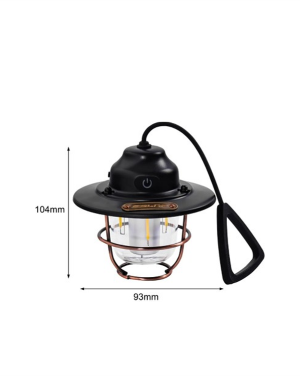 4 Fonksiyonlu Dekoratif Kamp Lambası – Tungsten Ampul USB Çıkışlı - Görsel 3