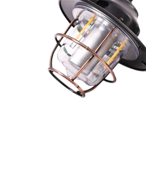 4 Fonksiyonlu Dekoratif Kamp Lambası – Tungsten Ampul USB Çıkışlı - Görsel 5