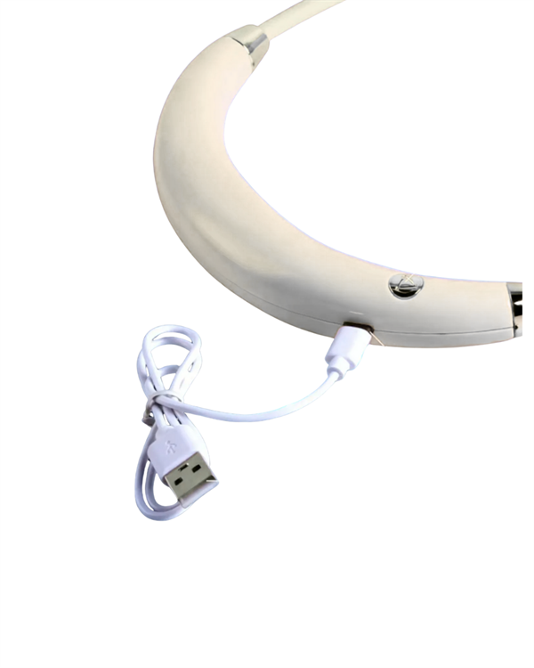 USB Şarjlı Katlanabilir Boyun Fanı | 3 Kademeli Sessiz ve Taşınabilir Tasarım - Görsel 3