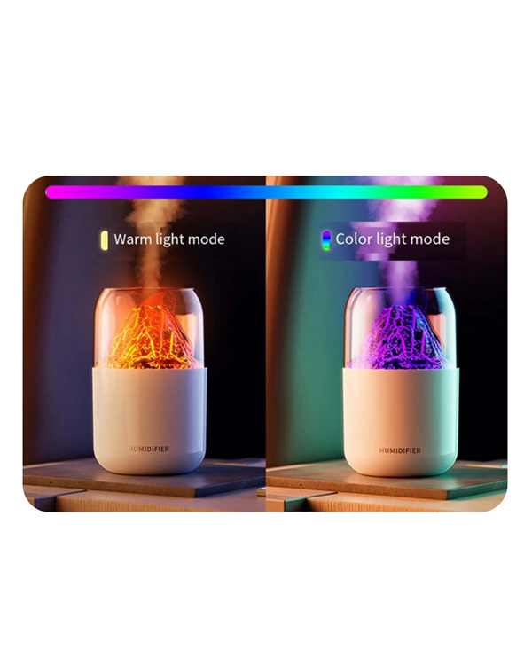 Alev Efektli Ultrasonik Difüzör – Sessiz Çalışma - Görsel 5