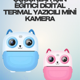 Termal Yazıcılı Dijital Kamera – USB Şarjlı HD Video Destekli