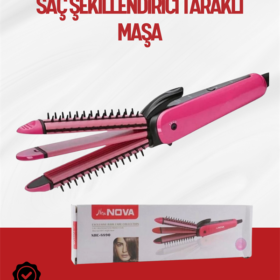 Saçı Sabitleyen Çok Fonksiyonlu Saç Maşası