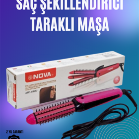 Fön ve Tarama İşlemini Birleştiren Pratik Saç Tarağı