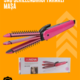 Fön İşlemine Uyumlu Sabitleyici Saç Tarağı