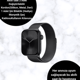 Akıllı Saat SQ-16 Mini Series 10 | Unisex Tasarım Sağlık ve Spor Takibi