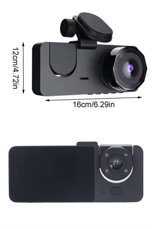 DVR Araç İçi Kamera Hareket Algılayabilen 1080P CarPlay Video Kaydedici - Görsel 3