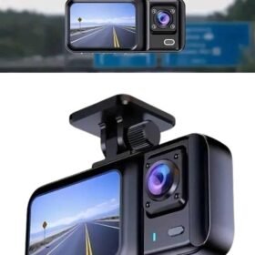 1080p Sürüş Kaydedici 2 İnç Araç Araba Ön İç Arka DVR IPS Ekran