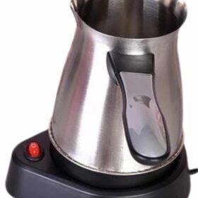 Yeni Nesil Türk Kahve Makinesi Cezvesi Siyah Gri Kablolu Pratik