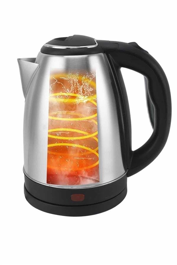 Çelik Su Isıtıcı Kettle Dayanıklı Paslanmaz Çelik Uzun Ömürlü - Görsel 5