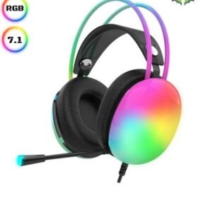 Kablosuz Bluetooth Kulaklık RGB Işıklı Kulak Üstü 5.3 Bluetooth Bağlantılı