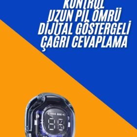Kulak İçi Bluetooth Kulaklık ANC ENC Özellikli Şarj Göstergeli Kablosuz Kulaklık