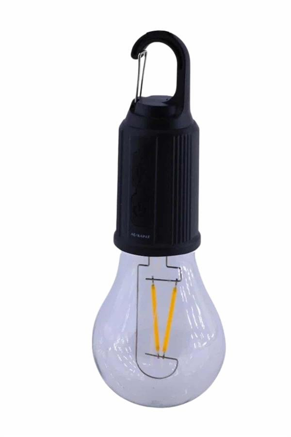 Askılı Kırılmaz Led Işık Kamp Bahçe Lambası Taşınabilir Led Ampul Şarjlı - Görsel 5