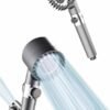 Duş Başlığı Profesyonel Masaj Başlıklı 3 Modlu Yeni Nesil Masaj Uçlu Su Tasarruflu