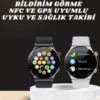 Akıllı Saat Çoklu Kordon Seçeneği Amoled Ekran Çok Fonksiyonlu Bluetooth Bağlantılı
