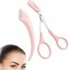 Taraklı Kaş Makası ve Ustura Seti Kaş Düzeltme Makası Kaş Bıyık Alma Aleti