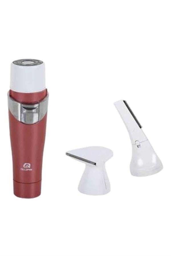 3 İn 1 Epilasyon Aleti Hassas Ciltlere Özel Uzun Ömürlü Kaş Yüz Burun - Görsel 3