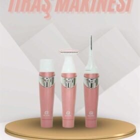 Yüz Kaş ve Tüm Vücut Epilasyon Aleti 3 Başlıklı Hassas Ciltlere Uygun Epilatör