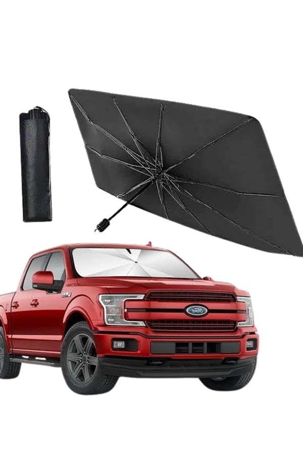 Oto Ön Cam Güneşliği Otomatik Katlanabilir Gölgelik Oto Cam Şemsiye - Görsel 2