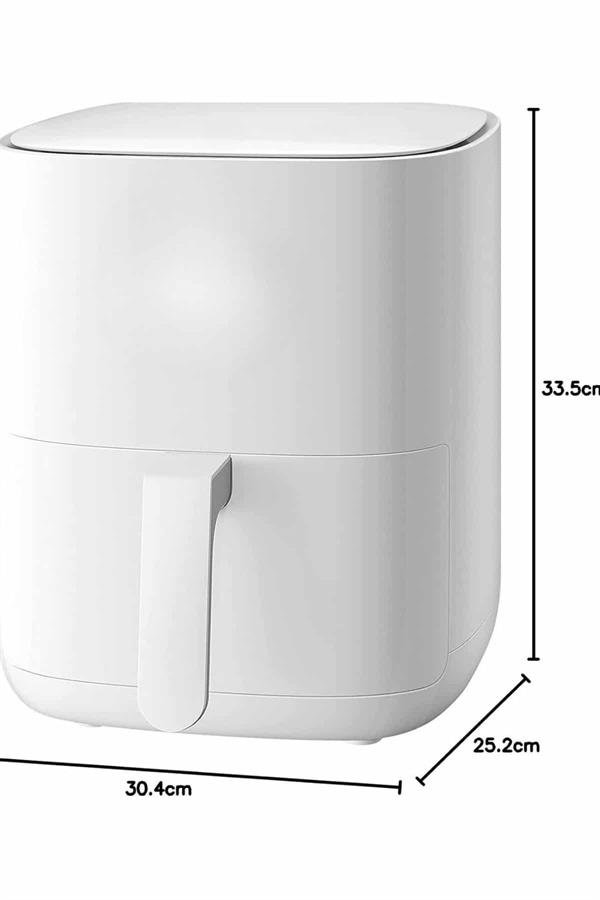 4L Airfryer Hazneli Hava Fritözü Yağsız Fritöz Taşınabilir Fırın İşlevi Gören Pratik - Görsel 4