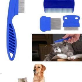 Tüy Fırçası Bit Tarağı Seti Evcil Hayvan Tüy Toplayıcı Bit Pire Önleyici Tarak