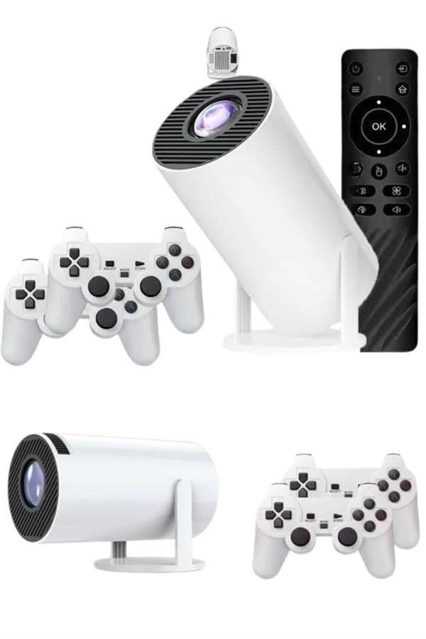 Full HD 8 GB Ayaklı Çift Kollu 4K Video Oyun Konsolu Taşınabilir - Görsel 4