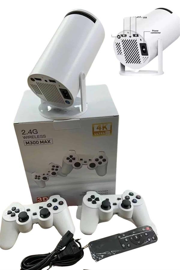 Full HD 8 GB Ayaklı Çift Kollu 4K Video Oyun Konsolu Taşınabilir - Görsel 5