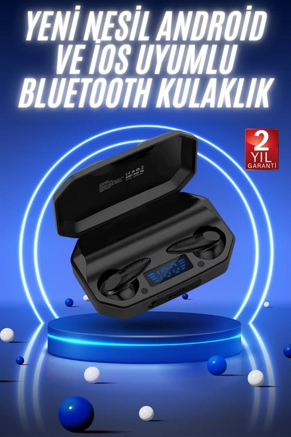 Yeni Nesil Android ve İOS Uyumlu Siyah Profesyonel Oyuncu Kulaklığı - Görsel 2