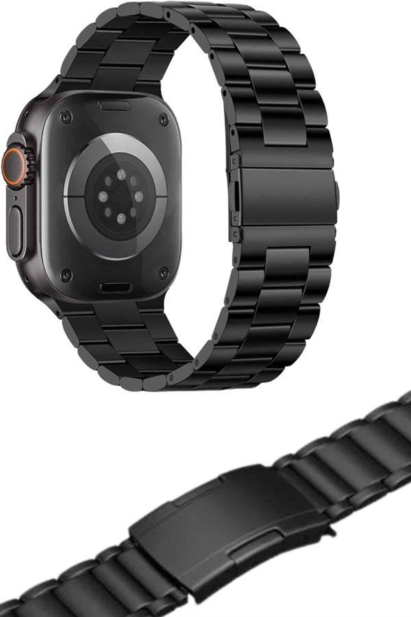 Akıllı Saat Arama Konuşma GPS ve NFC Özelliği 3 Kordonlu Amoled Ekran - Görsel 4