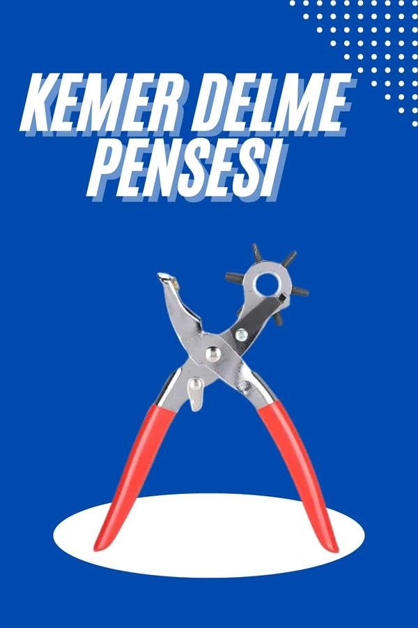 Kemer Delici Kemer Delme Pensesi Delik Açıcı Şık Aparatı Aparat - Görsel 2