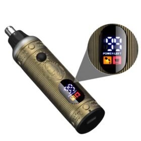 Profesyonel Saç Sakal Vücut Kulak ve Burun Tıraş Makinesi 3 Başlıklı