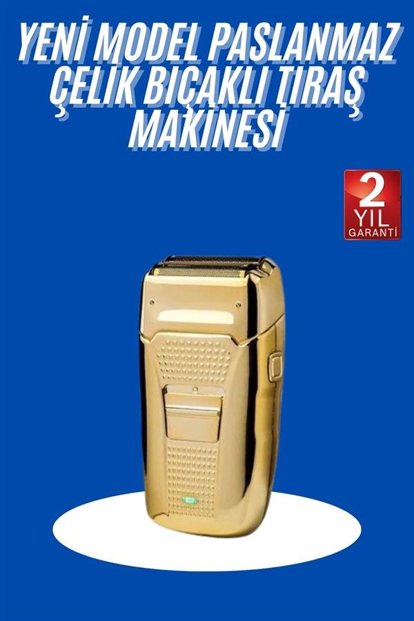 Tıraş Makinesi Sakal Kesme Makinesi Profesyonel Şarjlı Sıfır - Görsel 2