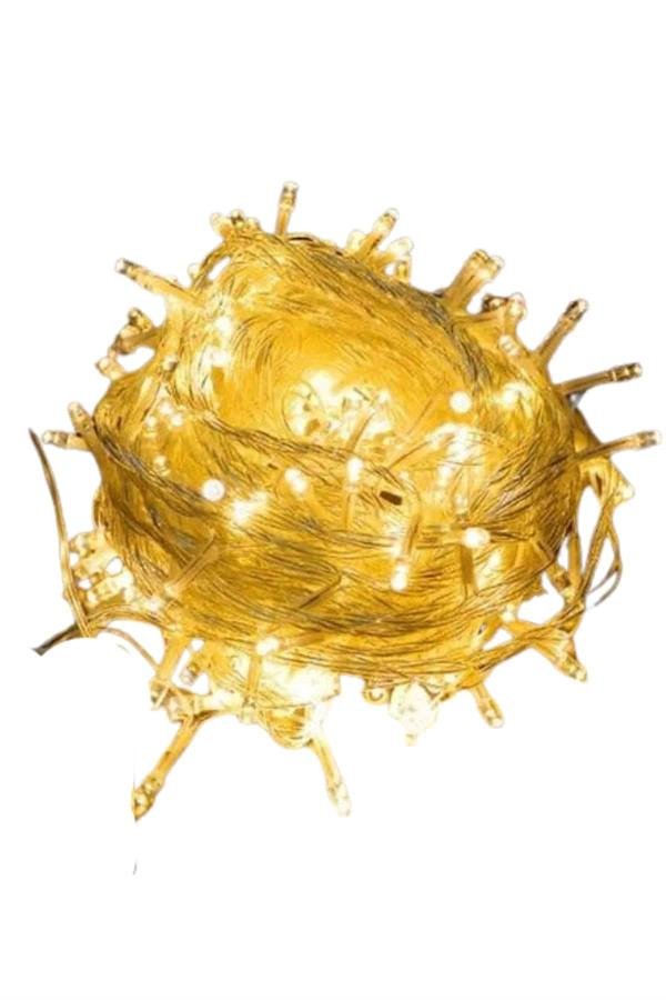 Dekoratif Peri Led 100 Ledli Gün Işığı Pilli 10 Metre Gün Işığı - Görsel 3