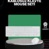 2.4 Ghz Wireless Kablosuz Klavye Mouse Seti Tv Pc Uyumlu