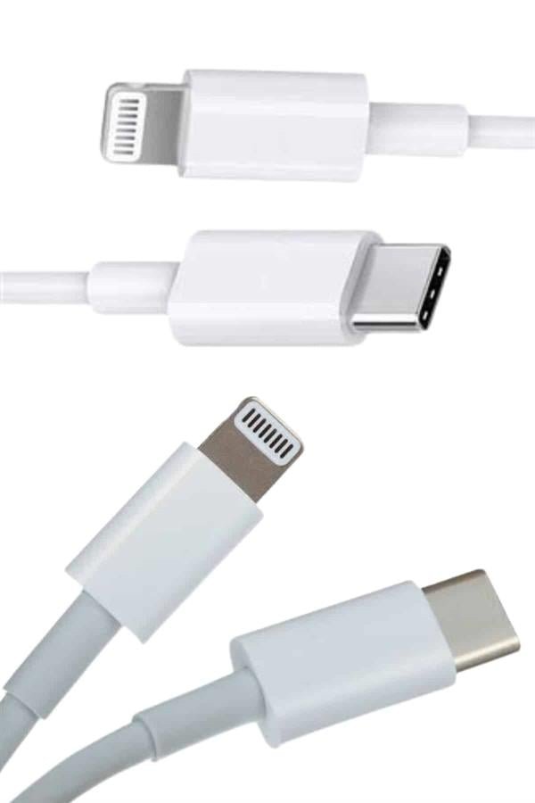 İOS Uyumlu 8 X Xs Xr 11 12 13 14/Pro Max Mini Plus Şarj Kablosu - Görsel 5