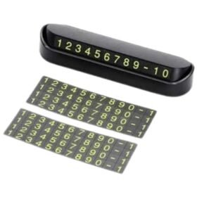 Tüm Araçlara Uyumlu Araç Içi Park Numaratör Oto Araç Numaratör