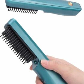 Şarjlı Saç Düzleştirici Tarak İyon Özellikli Sıkı Dişli Elektriklenme Karşıtı