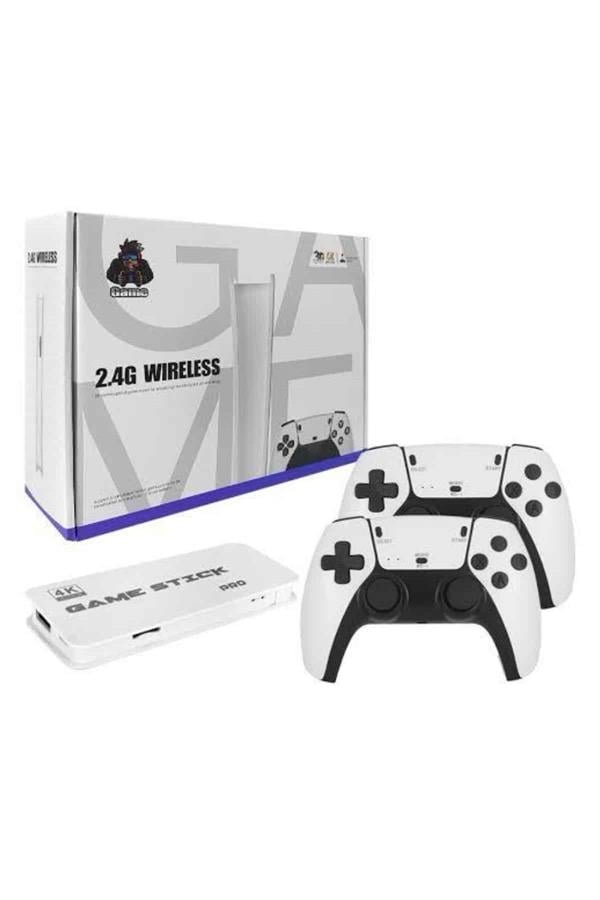 3D 4K 2000 Oyunlu Game Stick Oyun Konsolu Çift Konsol - Görsel 3