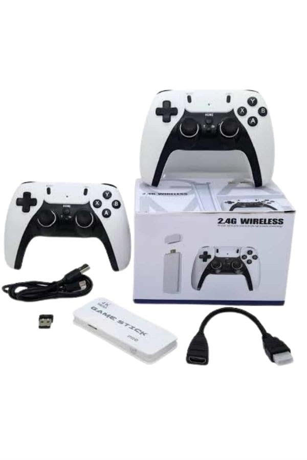 3D 4K 2000 Oyunlu Game Stick Oyun Konsolu Çift Konsol - Görsel 4