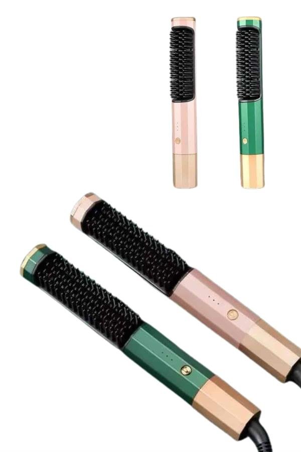 Elektrikli Fön Tarak Düzleştirici Elektriklenme Karşıtı Üflemeli - Görsel 4